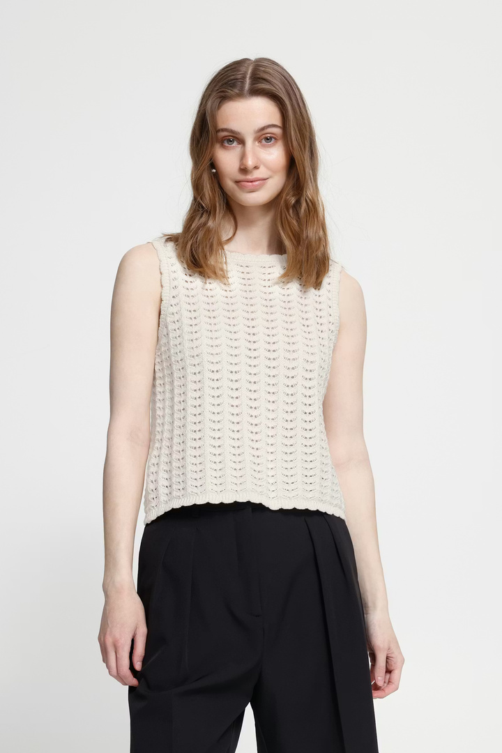IHDOSIA Knitted vest Birch