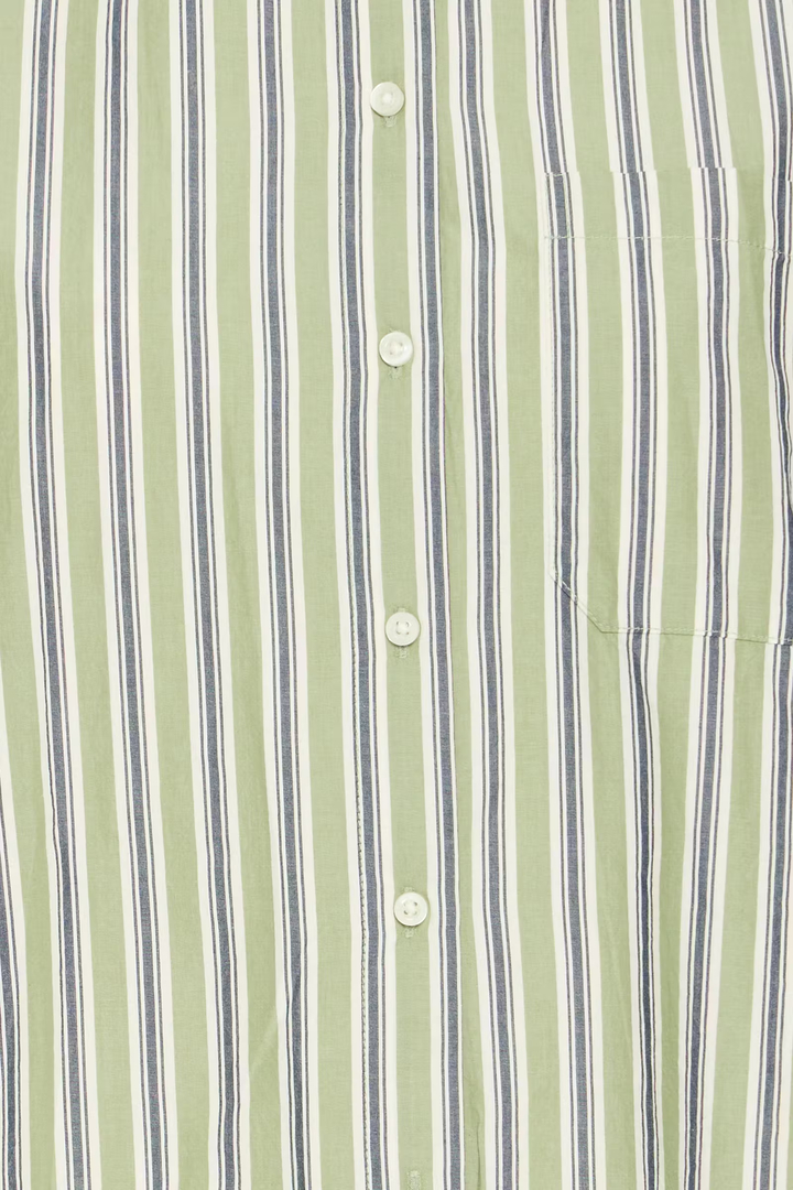  IHFLUCA Shirt GREEN STRIPE
