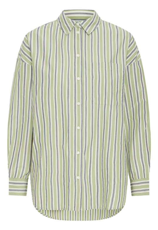  IHFLUCA Shirt GREEN STRIPE