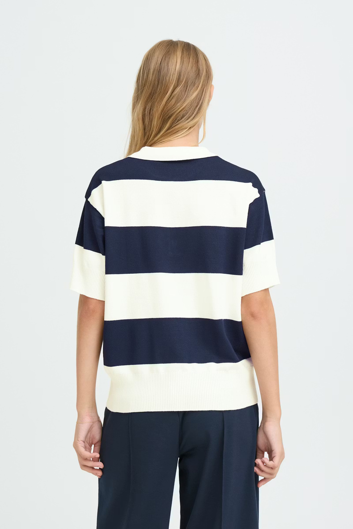 IHLULS Pullover WIDE TOTAL EC WHITE STRIPE