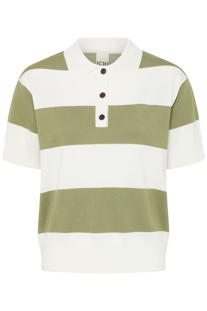 IHLULS Pullover WIDE IGUANA WHITE STRIPE