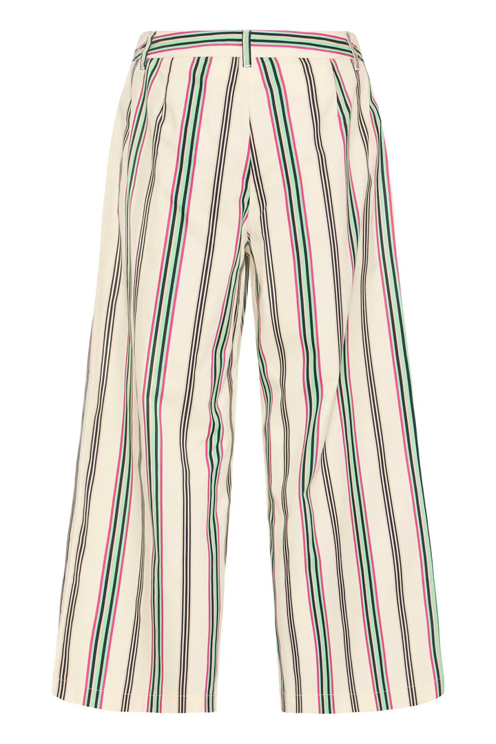 IHLEANNA Pants Multi Stripe / White