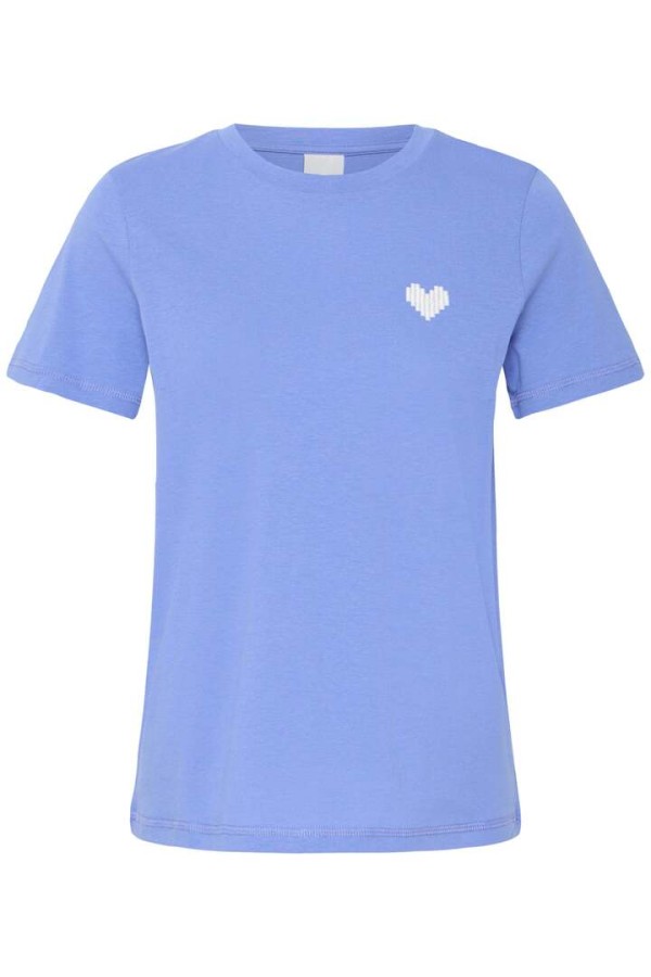 IHCAMINNA T-shirt Wedgewood /Cloud Dancer