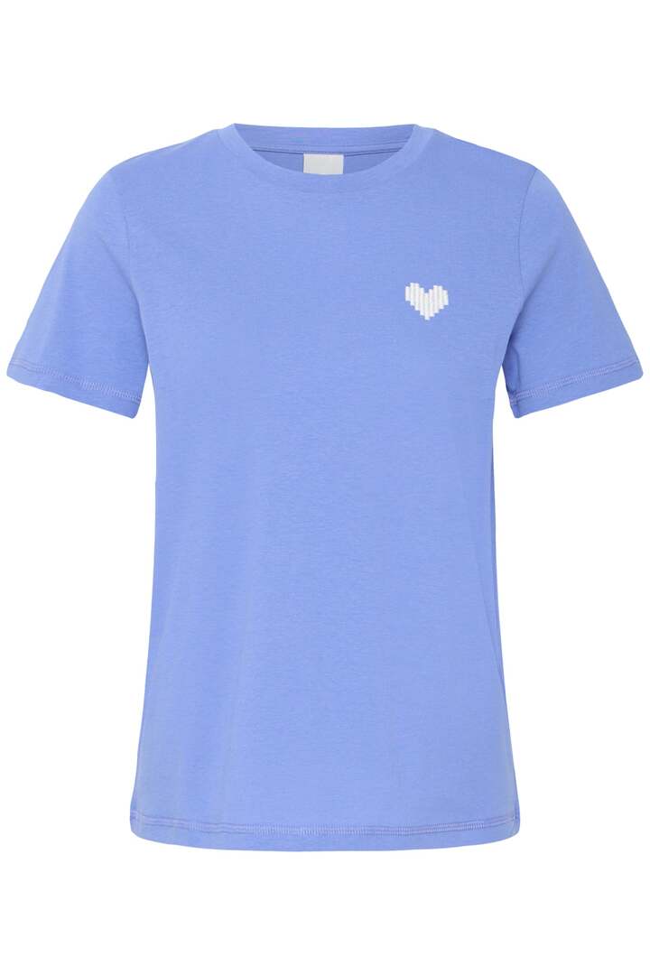 IHCAMINNA T-shirt Wedgewood /Cloud Dancer