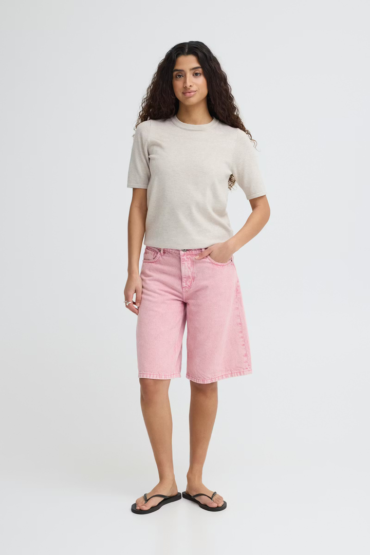 IHKIRSTEN Bermuda shorts Wild Orchid / Pink
