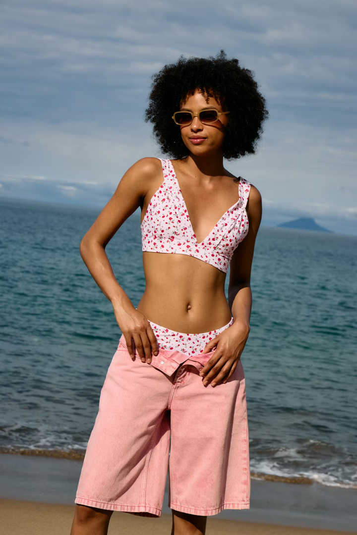 IHKIRSTEN Bermuda shorts Wild Orchid / Pink