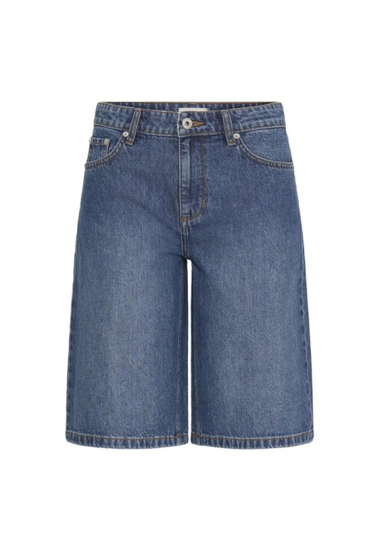 IHKIRSTEN Bermuda shorts Washed med Blue