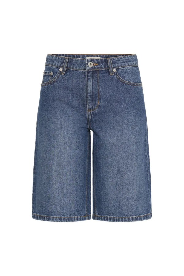 IHKIRSTEN Bermuda shorts Washed med Blue
