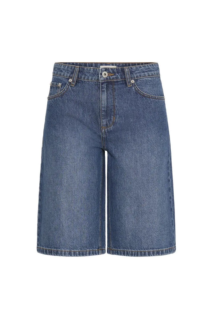 IHKIRSTEN Bermuda shorts Washed med Blue