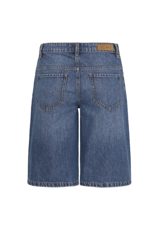IHKIRSTEN Bermuda shorts Washed med Blue