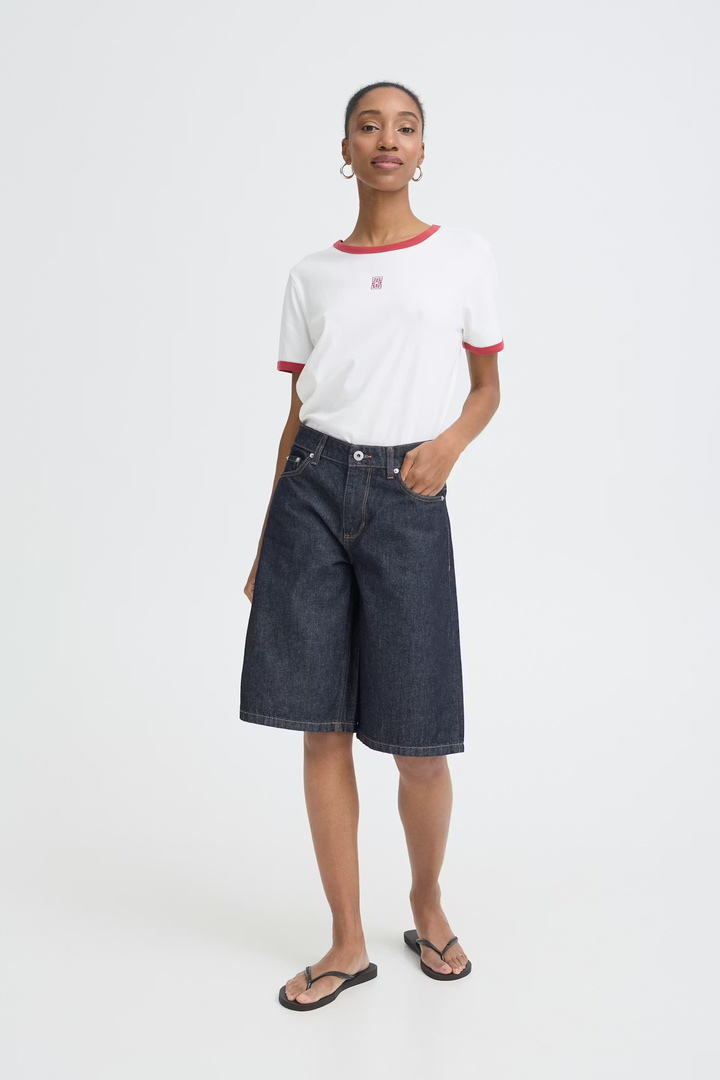 IHKIRSTEN Bermuda shorts Denim Authentic Blue