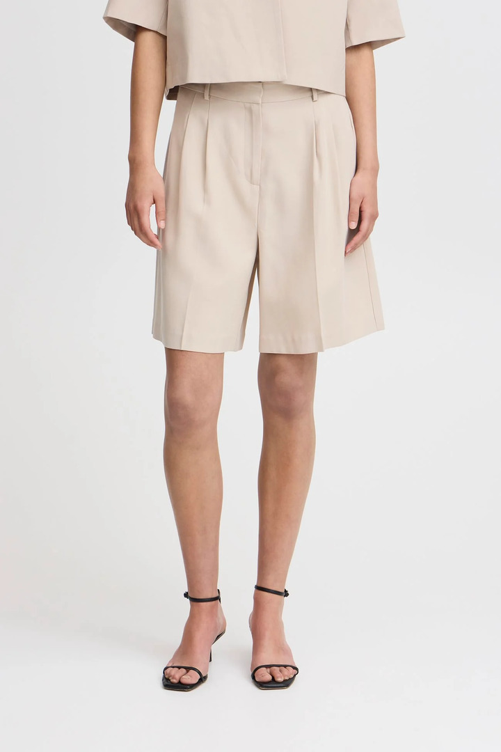 IHRIVALY SHORTS OXFORD TAN