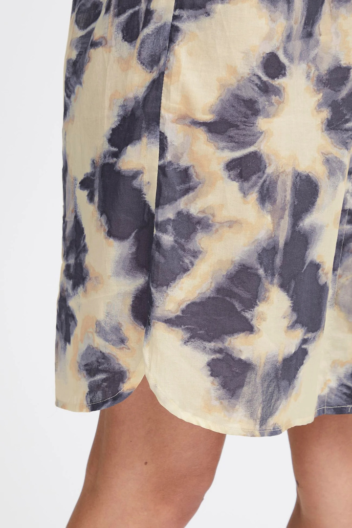 IHEMMERETTA DRESS TIE DYE AOP