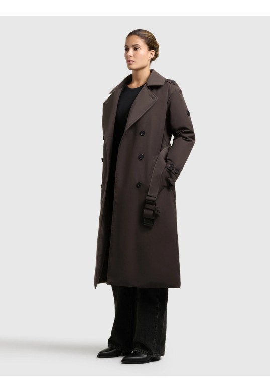 Coat ELENA2 MOODY PLUM