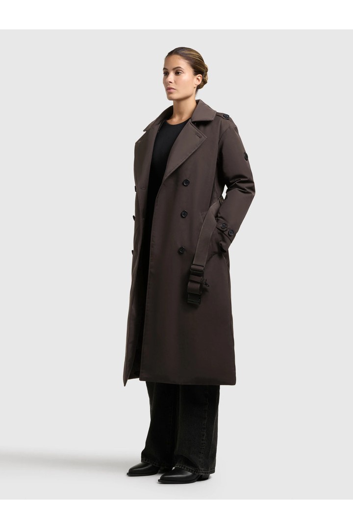 Coat ELENA2 MOODY PLUM