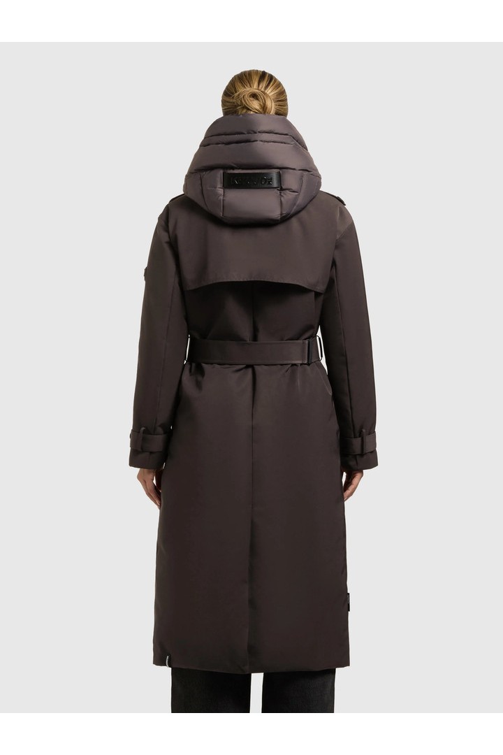 Coat ELENA2 MOODY PLUM