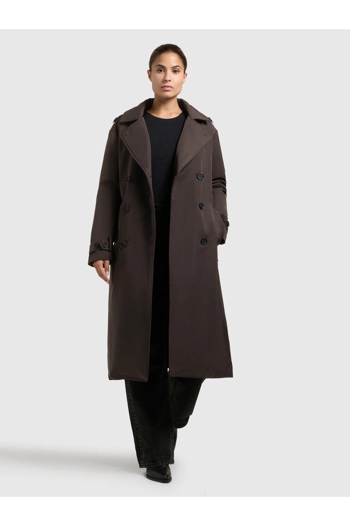 Coat ELENA2 MOODY PLUM