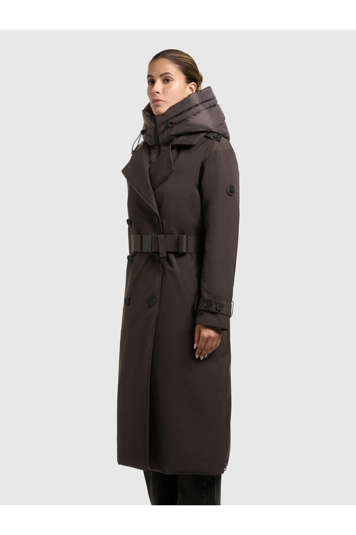 Coat ELENA2 MOODY PLUM