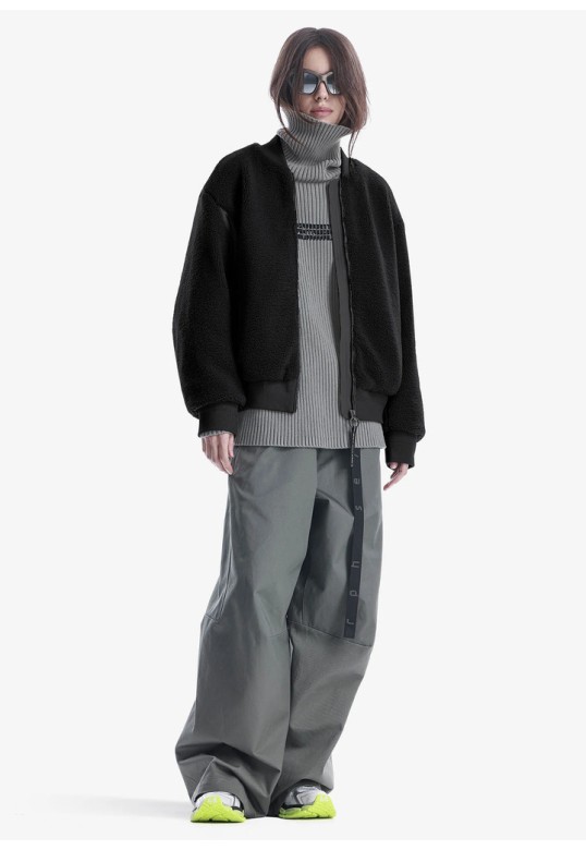 PEEBLES SHERPA JACKET BLACK