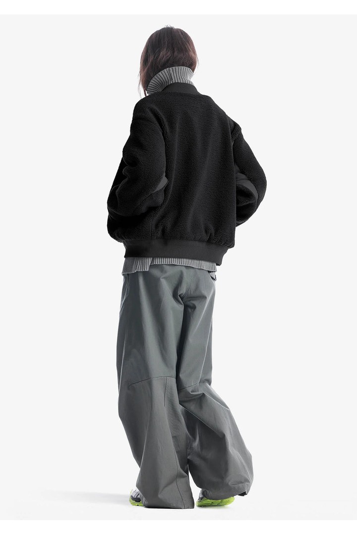 PEEBLES SHERPA JACKET BLACK