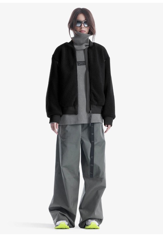 PEEBLES SHERPA JACKET BLACK