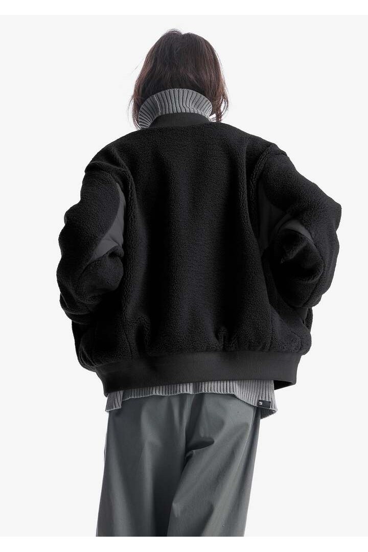 PEEBLES SHERPA JACKET BLACK