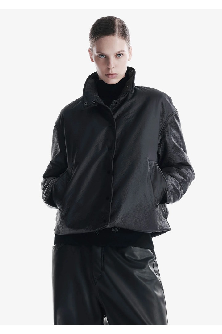 THETA Padded Jacket Qw530 Black