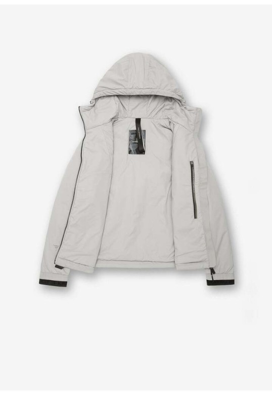 INSULATED STRETCHY JACKET NW25-3 PENROSE LIGHT GRAY