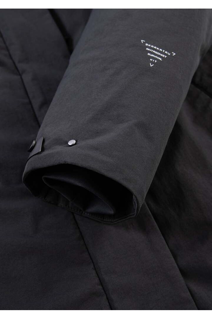 SCHORL Long Parka Black