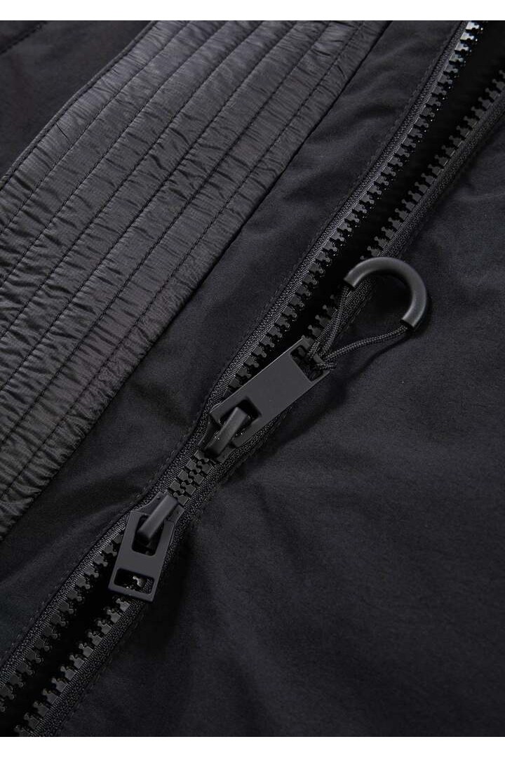 SCHORL Long Parka Black