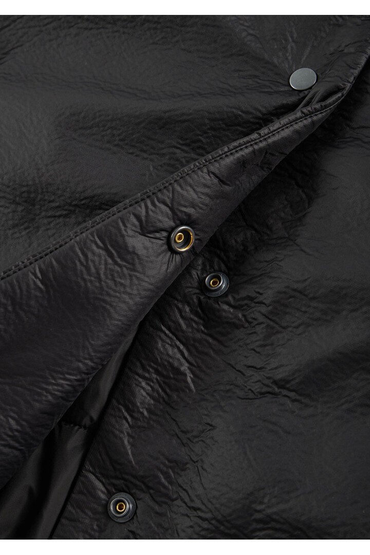 Theta faux leather bomber Black