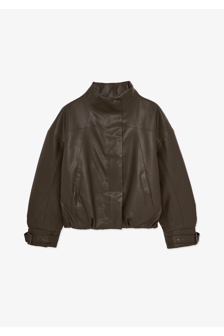 Narwura Faux Leather Dark Fossil
