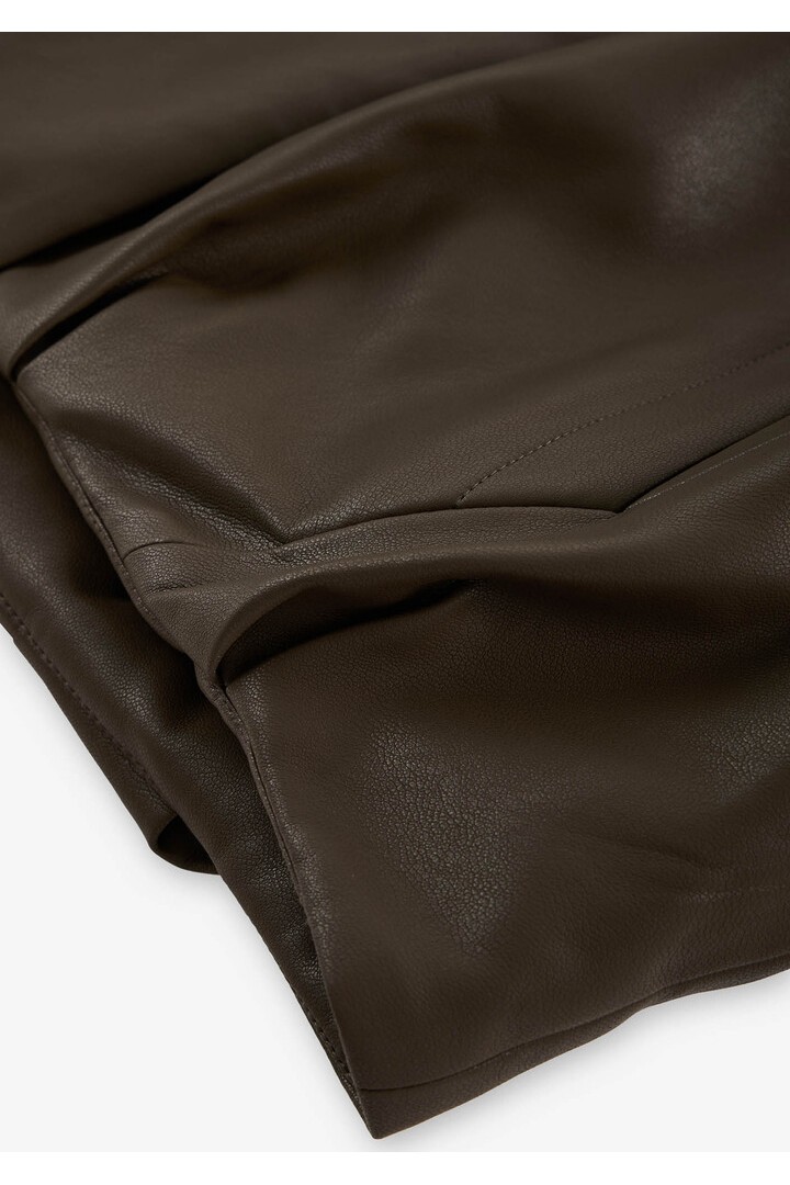 Narwura Faux Leather Dark Fossil