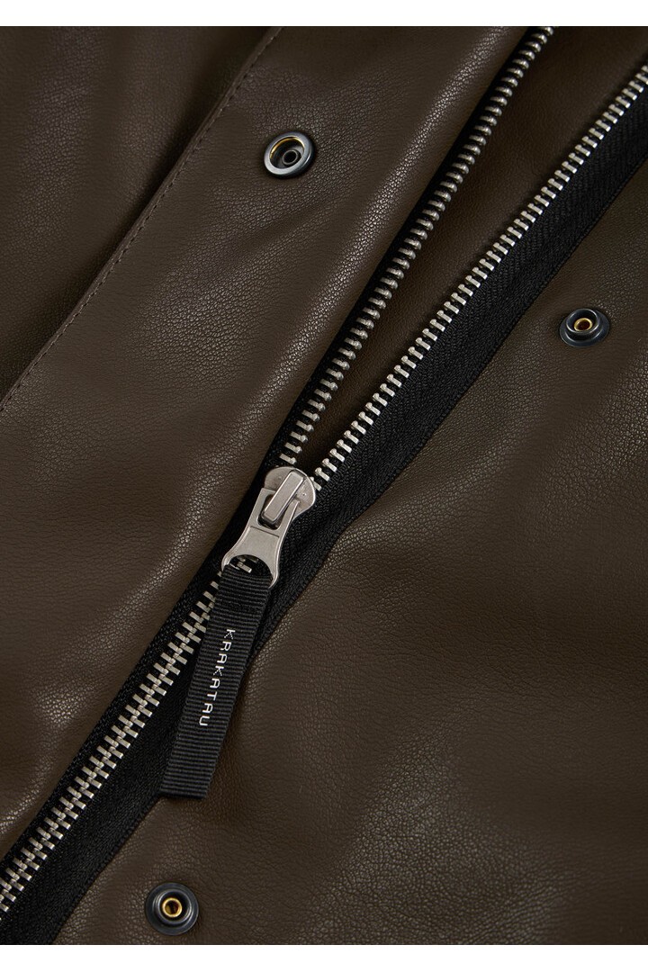 Narwura Faux Leather Dark Fossil