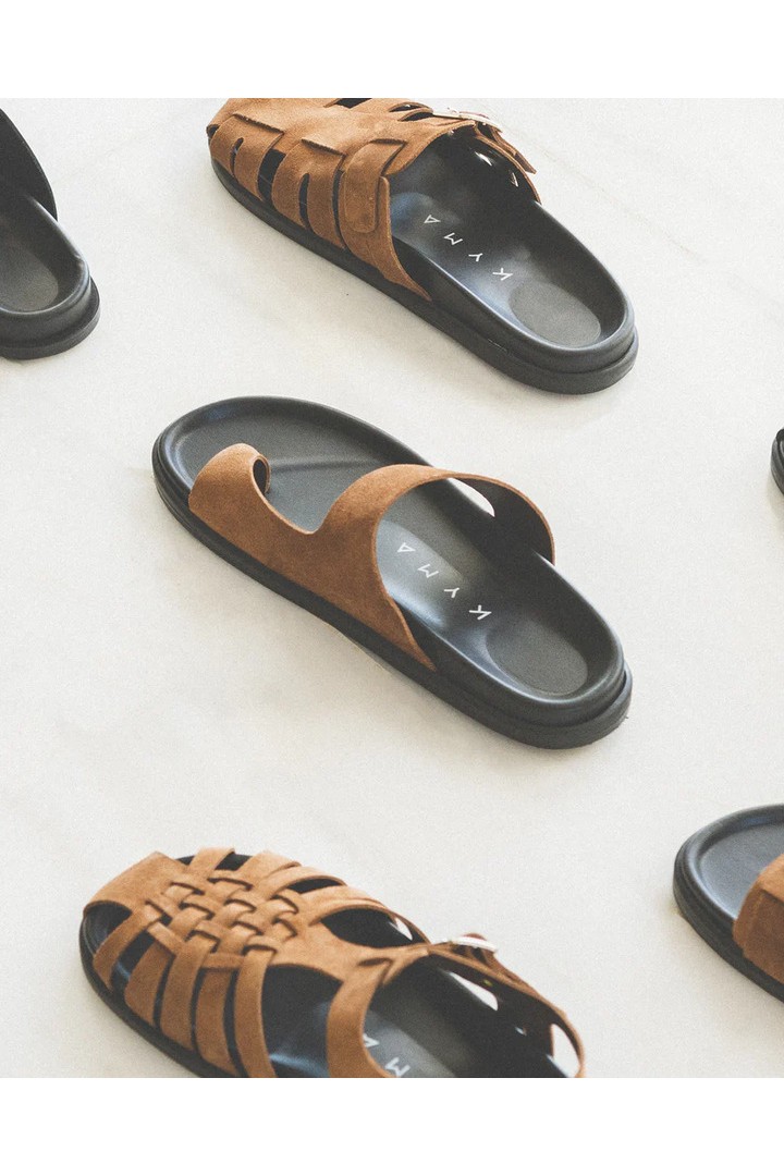 LEIPSOI F - BROWN SUEDE