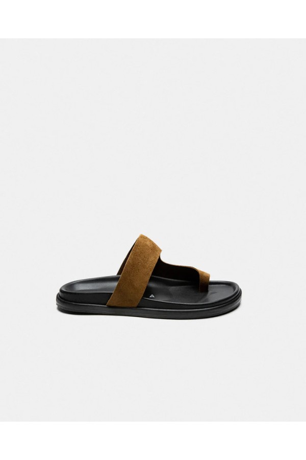 LEIPSOI F - BROWN SUEDE