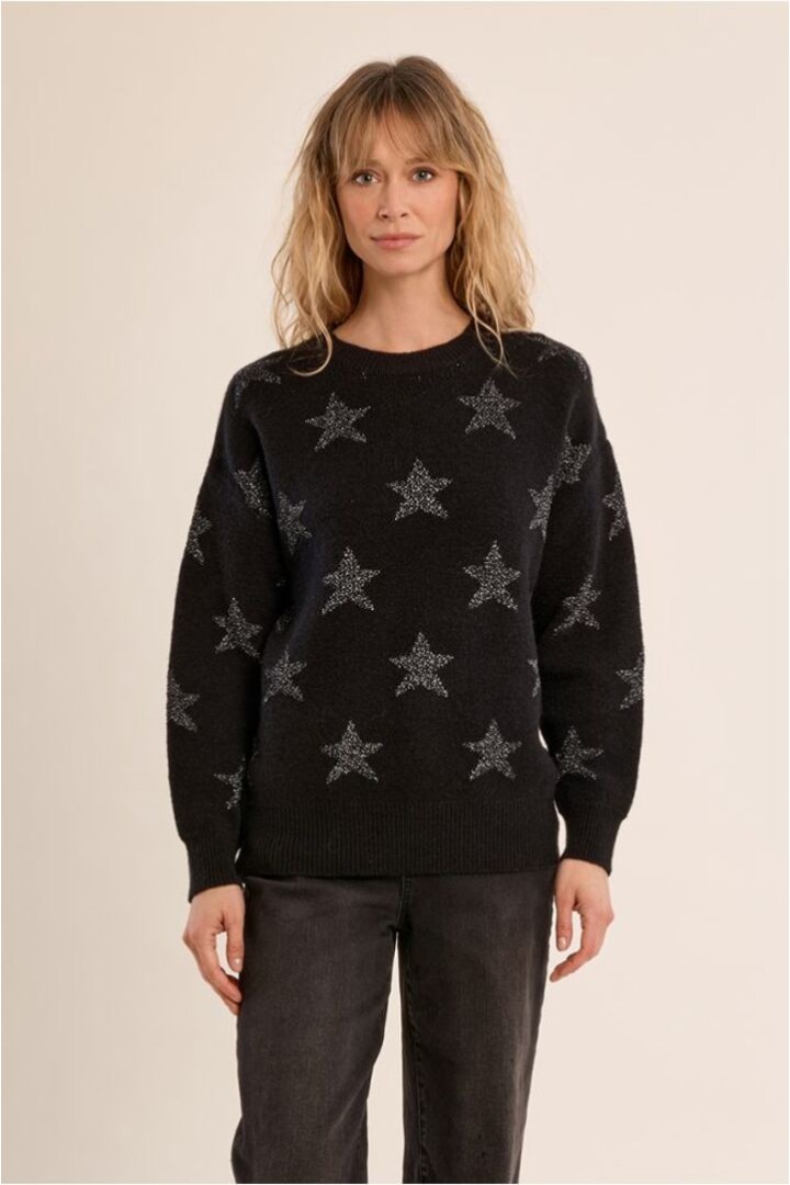 Knitted Sweater, Starry Black