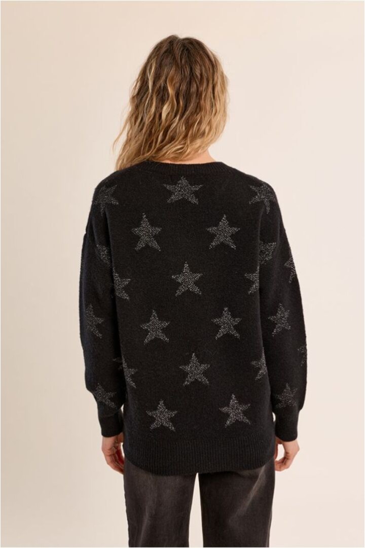 Knitted Sweater, Starry Black