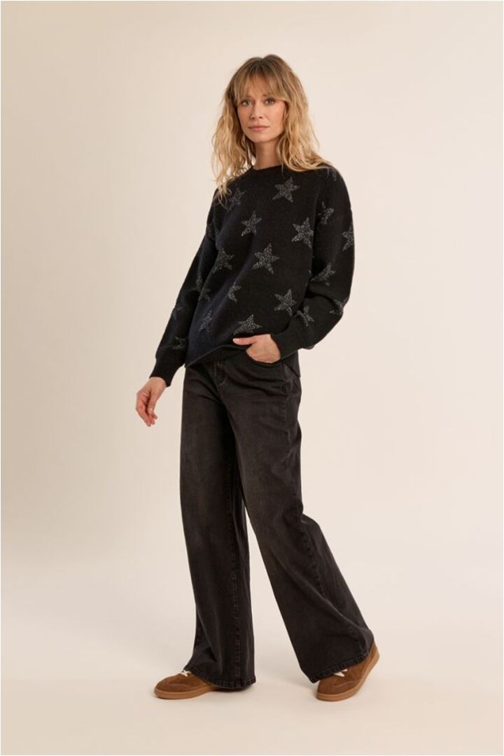 Knitted Sweater, Starry Black