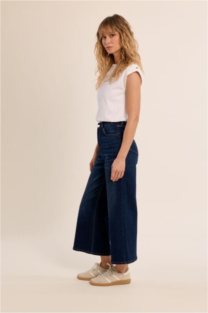 Wide-leg denim, cropped fit Brut Denim 