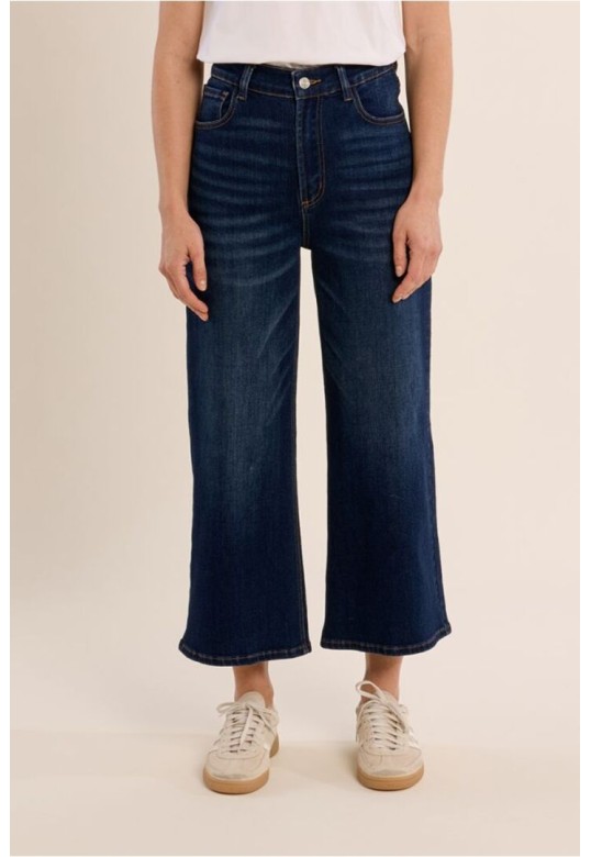 Wide-leg denim, cropped fit Brut Denim 