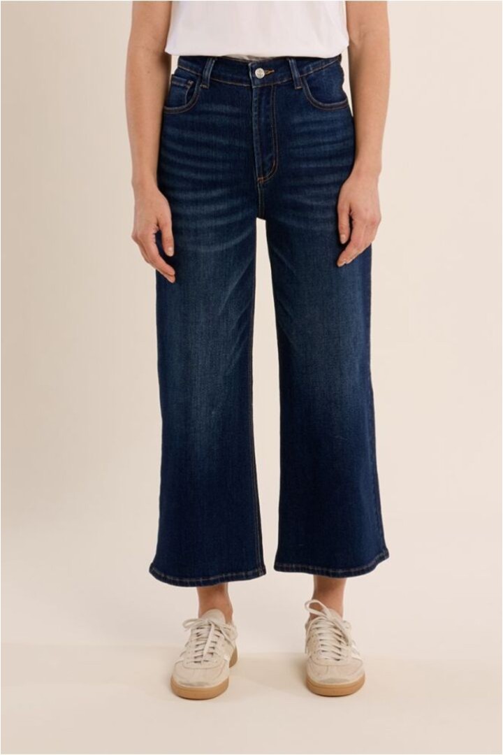Wide-leg denim, cropped fit Brut Denim 