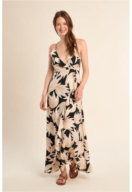 Maxi dress, Black Ava