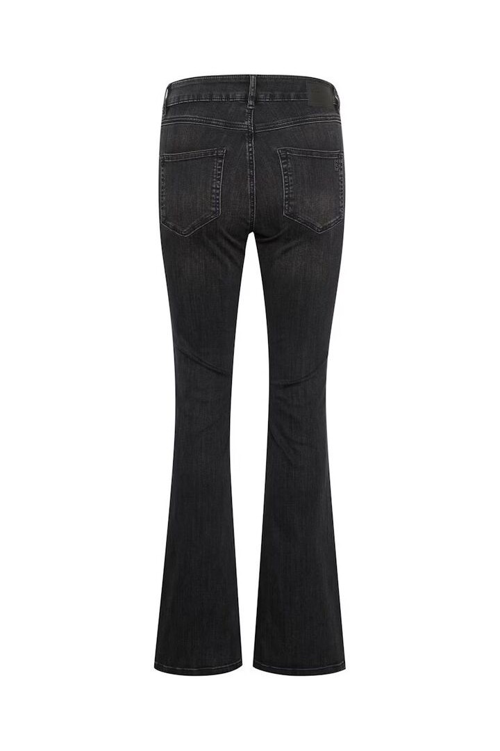 36 THE DEKOTA HIGH BOOTCUT Black Wash
