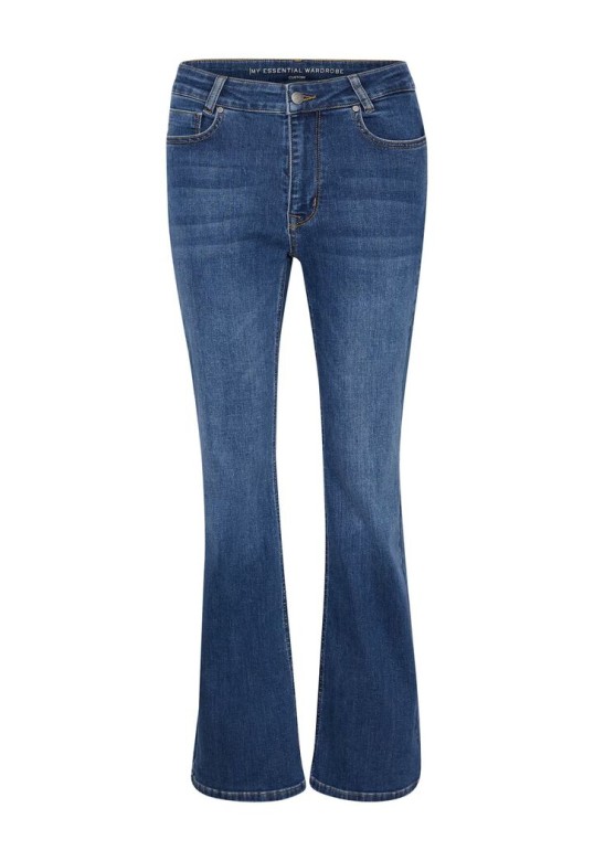 36 THE DEKOTA HIGH BOOTCUT  Medium Blue Wash