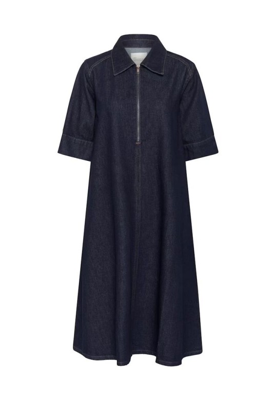 MaloMW Dress Dark Blue Un-Wash