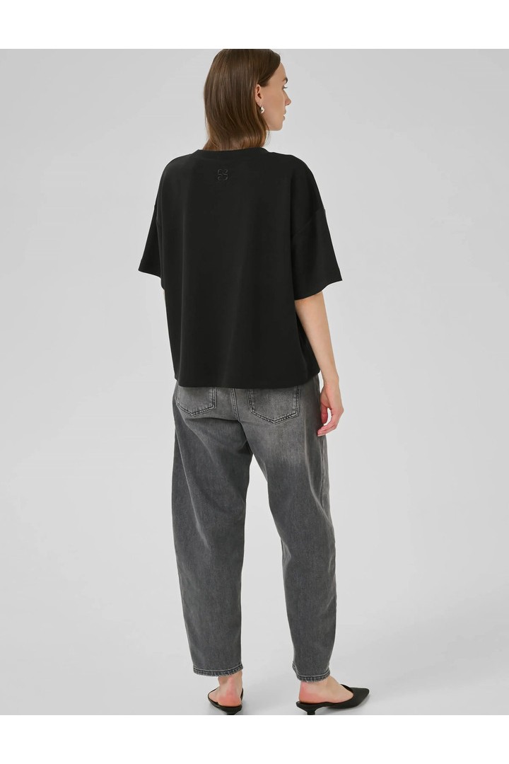 HelleMW T-shirt Snow Black