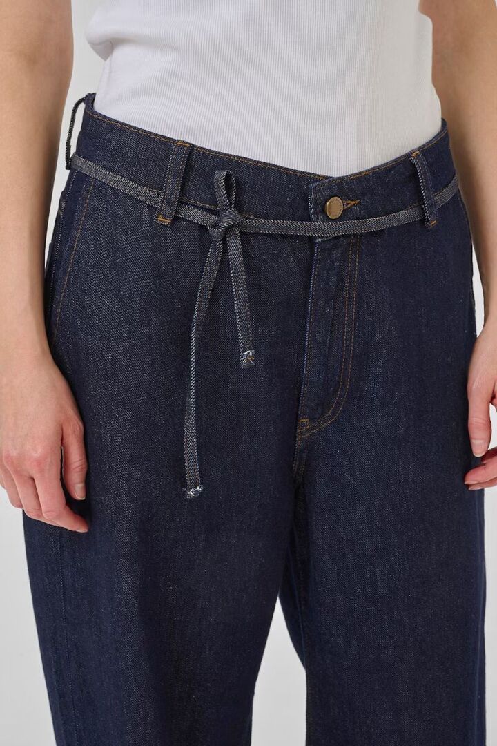 MWCleo Mid Wide  Dark Blue Un-Wash