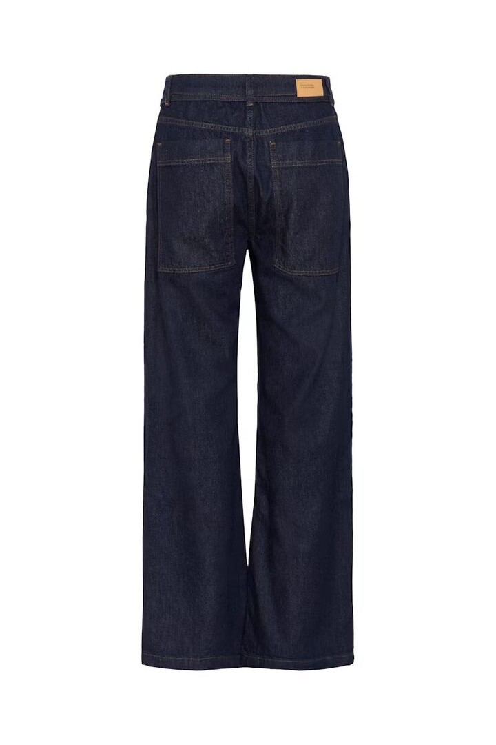 MWCleo Mid Wide  Dark Blue Un-Wash