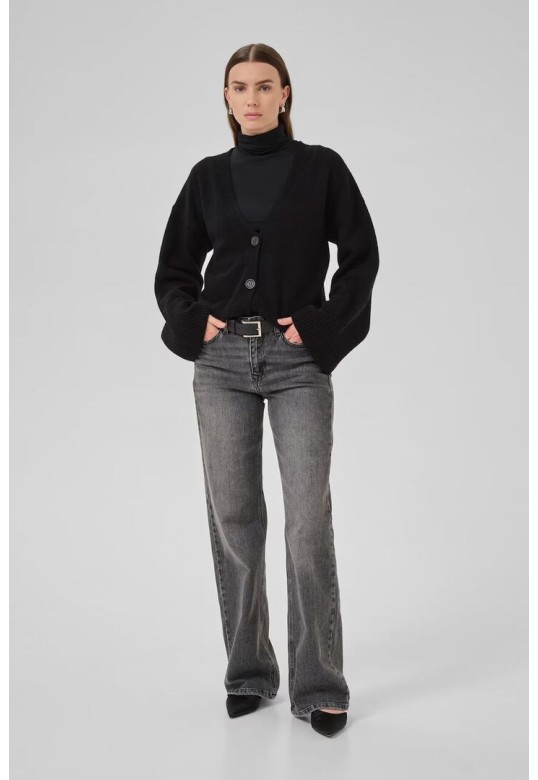 HuxiMW Cardigan Black